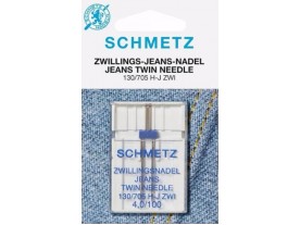 Schmetz Jeans/Denim Twin Needle 4.0/100